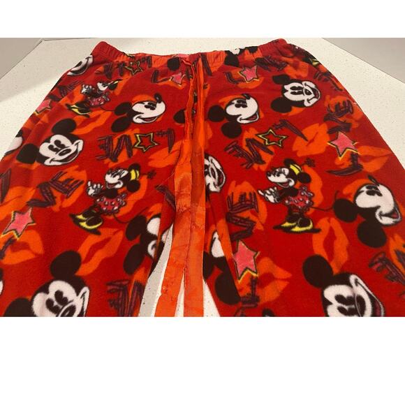 Disney Pajama Payama Pants Red Size Medium - Picture 3 of 3